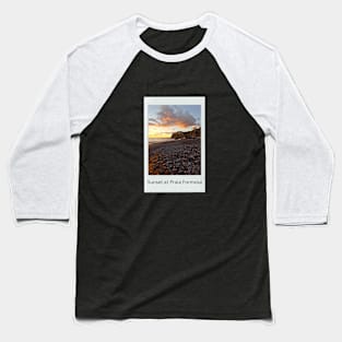 Polaroid Photo of a Sunset Baseball T-Shirt